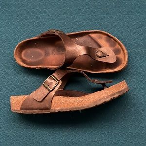 Birkenstock Gizeh Brown Metallic size 39 (8)